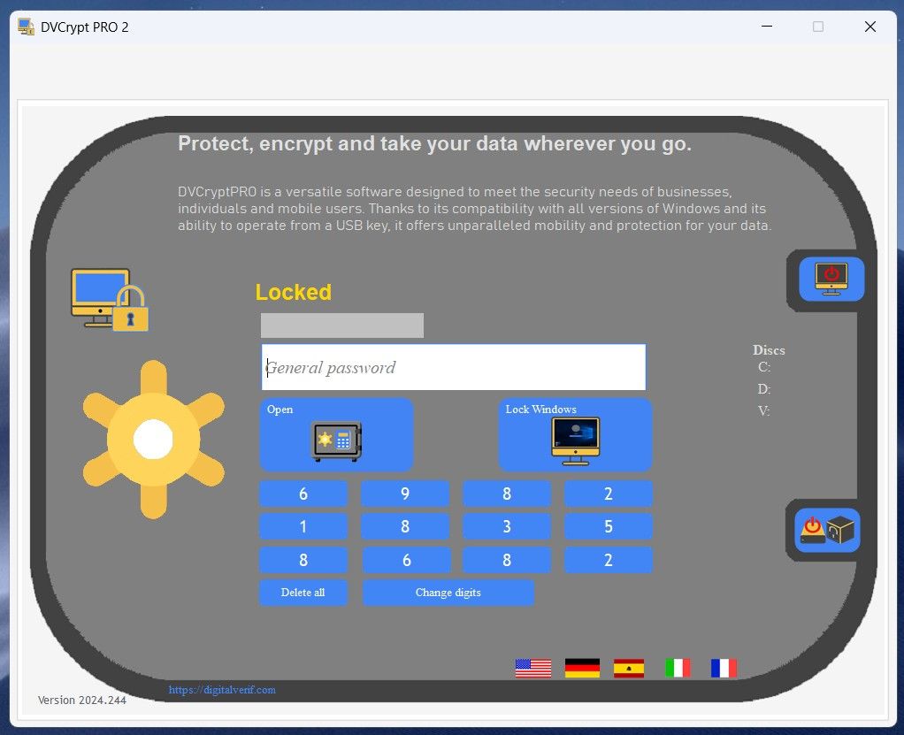 Software DVCRypt PRO 2